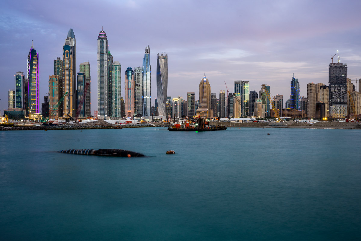 Dubai Marina skyline