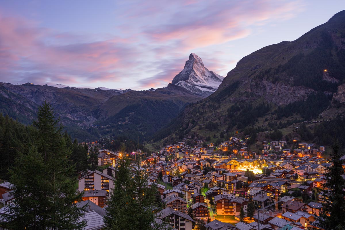 Zermatt and Matterhorn, Switzerland